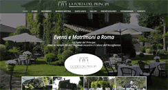 Desktop Screenshot of laportadelprincipe.it
